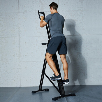 Kuangmi (kuangmi) climbing machine, climbing machine, silent weight loss, core strength training, fitness equipment, black