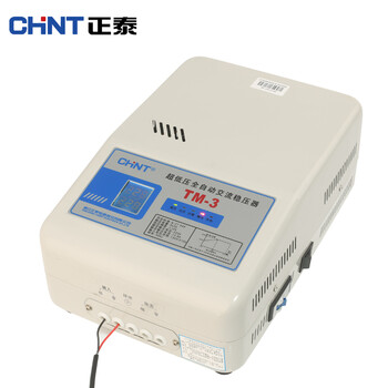 Chint (chnt) voltage regulator 220v fully automatic household tm-3 3000w single-phase ac computer refrigerator tv regulated power supply