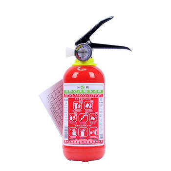 Jiangjing simple dry powder fire extinguisher 0.5kg vehicle mounted fire extinguisher mfj/500 portable compact 0.5kg dry powder