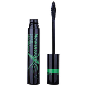 Flamingo magic lengthening mascara, thick and curling, long-lasting, waterproof and non-smudging, grafting and lengthening eye makeup, black