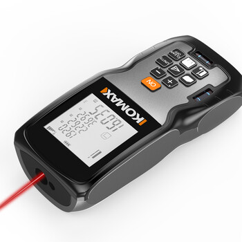 Komax distance meter laser infrared high-precision handheld distance measuring instrument electronic ruler measuring room instrument room measuring instrument upgraded 70 meters + gift package