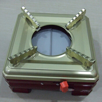 Yulanxuan alcohol stove cast iron stove iron kettle tea stove hotel alcohol stove red gold 15cm