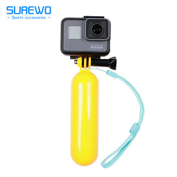 Surewo action camera buoyancy stick is suitable for gopro dji action5/4 shadow stone insta360 diving handheld anti-sinking buoy buoyancy stick