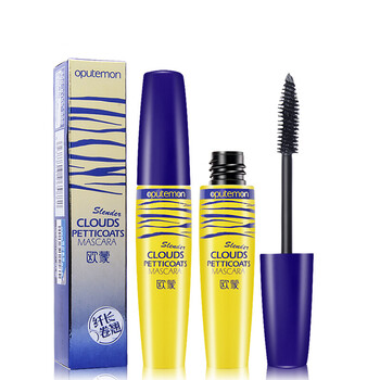 Oumeng long curling mascara makeup eyelashes natural long-lasting makeup with clear roots, long-lasting, waterproof and non-smudged
