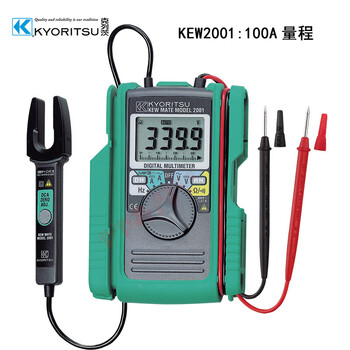 Kyoritsu 2000 fork type digital multimeter 2001 clamp meter voltage and current multimeter kyoritsu 2001