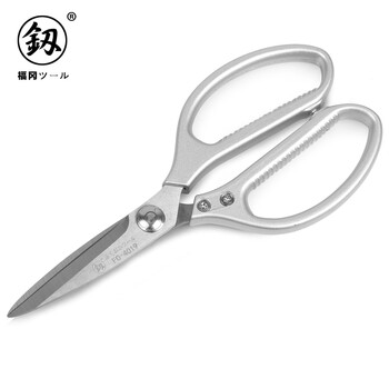 Fukuoka tools industrial grade strong scissors stainless steel large scissors sharp and durable scissors