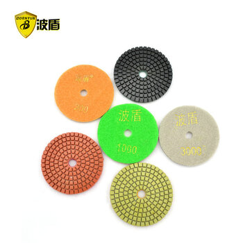 Jieyunmao water grinding disc 80mm diamond soft grinding disc 3 inch stone polishing disc marble grinding disc specifications 1500