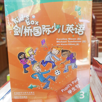 Kidsbox cambridge international children's english student pack first edition reading edition entry-level and 123456 viaton reading pen s20pro foreign language learning english learning english english learning genuine foreign language edition cambridge international children's english student pack 3