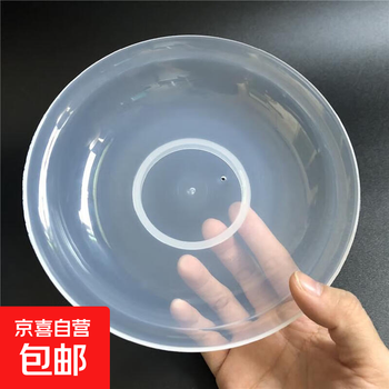 Microwave oven heating cover for leftover food, dust-proof transparent cover, anti-oil splash round cover, leftover food cover 3 storage microwave oven heating cover - transparent type - large size