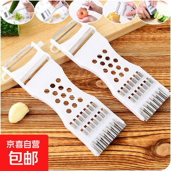 Kitchen grater and cutter multifunctional vegetable peeling potato shred artifact scraper and shred fruit grater vegetable high quality thickened 2 pieces white no specifications