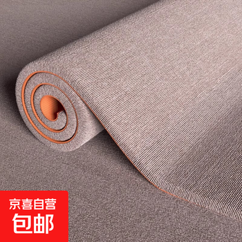 Special high-end floor mats for commercial offices, large area, cuttable, soundproof carpet for home bedrooms, beige brown environmentally friendly tpe single stripe - 9mm thick version, 100cm wide, how many meters long are some of them?