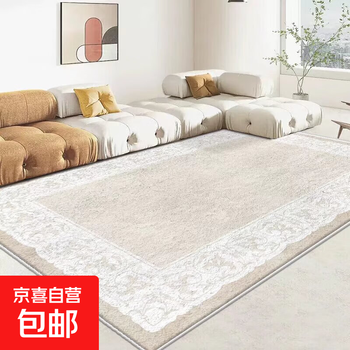 Brangdy minimalist light luxury thickened carpet living room sofa coffee table internet celebrity simple floor mat bedroom bedside stain-resistant beautiful light luxury-3 120*160cm