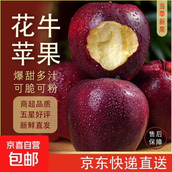 Jingxijia gansu ping'an fruit tianshui huaniu apple noodles sweet food supplement seasonal fresh fruit whole box 3 jin small fruit 70-75mm