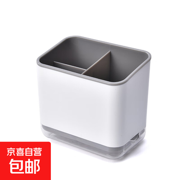 Chopstick basket storage rack holder drain chopstick cage household chopstick cage chopstick tube kitchen tableware spoon storage box wall-mounted gray