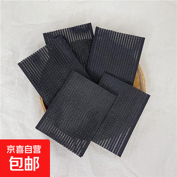 Self-adhesive solid color striped bangs hair stickers, seamless velcro stickers for women, sticky hair stickers, hair stickers, ordinary black style - 10 pieces