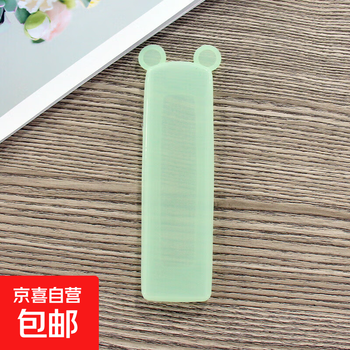 Suitable for remote control tv remote control protective cover tv remote control cover silicone protective cover remote control storage shell remote control shell cover hd luminous bear medium size