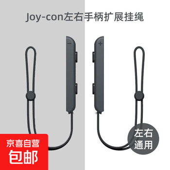 Joycon game controller lanyard ns wristband switch left and right hand ropes switch handle accessories joycon iron slide hand rope black hand rope (metal slide rail)
