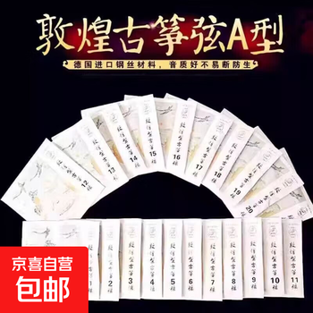 Dunhuang brand standard guzheng a-type guzheng string single string instrument accessories guzheng full set accessories performance grade 1 string