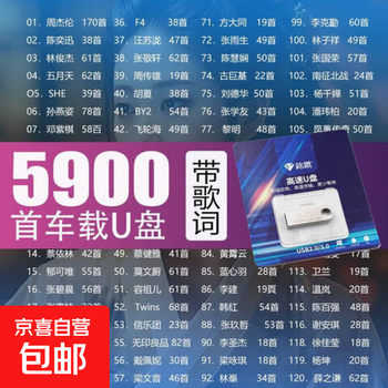 Original car music u disk chinese and cantonese collection singer popular original u disk douyin hot song usb full audio generation lyrics