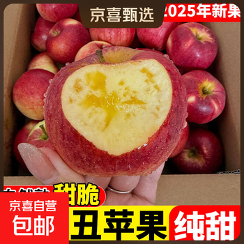 2025 authentic yunnan zhaotong rock candy heart-chou apple fresh fruit apple seasonal crisp sweet fruit origin straight hair 9 jin packed large fruit (80-90mm)