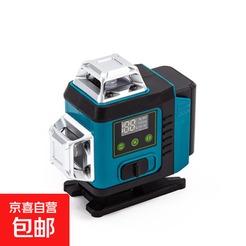 Outdoor green light high-precision laser level 16-line wall decoration 16-line bare metal