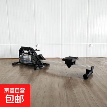 Xinzhen commercial gym wind resistance rowing machine single-rail water resistance rowing machine double-rail wooden water resistance rowing machine xz-669