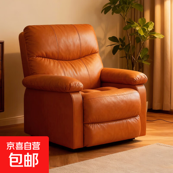 Lazy computer chair home space sofa cabin multi-functional first-class internet cafe sofa chair single reclining e-sports chair s362 orange cat scratch leather fixed model