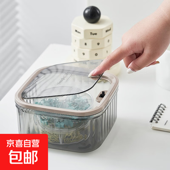 Desktop trash can household with lid super mini coffee table small bucket bedside garbage bedside desktop small paper basket transparent small storage bucket