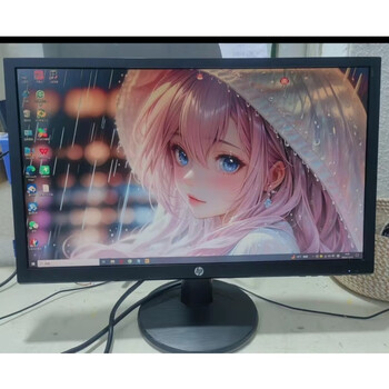 Hp hpv21 21-inch monitor with hdmi high-definition interface, supports wall mounting, second-hand 95-new