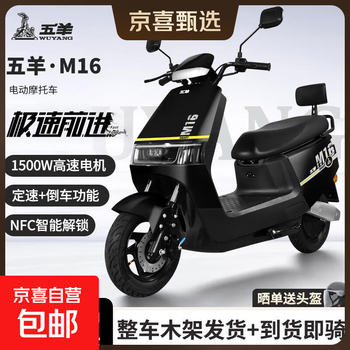 Official authentic wuyang m16 electric motorcycle with high power and capacity nfc smart high-speed 60v72v electric motor with high configuration and long endurance electric motorcycle yaoye black/front and rear double discs/nfc mobile phone interconnection/backrest version 60v38ah/standard motor/black gold graphene battery/wooden frame delivery