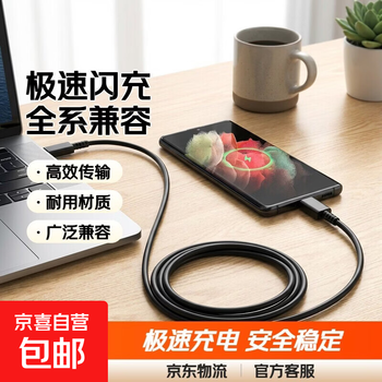 Samsung 45w25w fast charging data cable type-c to type-c flash charging charging cable 1 meter 1 pack compatible with note10/s21ultra/s23 and other models, efficient fast charging, safe and durable