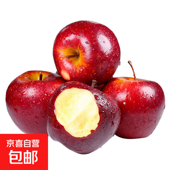 New zealand red rose apple medium large apple queen, crispy, sweet and refreshing, 6 pieces