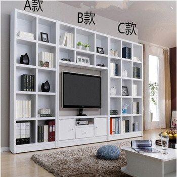 Lydiya korean style simple modern multifunctional partition cabinet/wine cabinet/storage cabinet/drawer cabinet/antique bookcase tv combination white c style