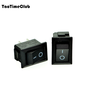 Taotimeclub boat-shaped switch rocker boat-shaped power switch button 8.5*13.5mm 2 feet two gears