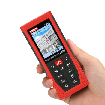 Uni-t uni-t high-precision rangefinder 200 meters laser rangefinder color screen ut398a electronic ruler with camera ut398a 200 meters