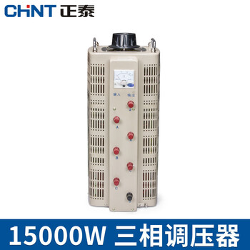 Chint three-phase voltage regulator 15000w tsgc2-15kva input 380v adjustable voltage 0-430v