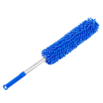 Kelibang dust duster, sanitation cleaning brush, retractable chenille wax trailer duster, dust duster, wax brush, feather duster kb1107 blue, 2 pieces minimum