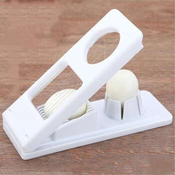 Tuodengfeng stainless steel wire egg cutter household preserved egg egg splitting kitchen fancy split egg cutting two-in-one egg cutter