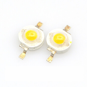 Taotimeclub high-brightness high-power 1w light-emitting diode led lamp beads positive white light warm white lighting red light yellow emerald green blue light 1w warm white light