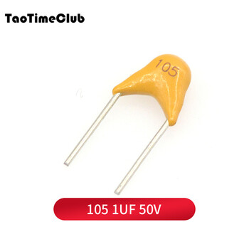 Taotimeclub monolithic capacitor 50v 100nf 102p 104p 474 105m 105 1uf (20 pieces)