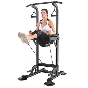 Miking pull-up device, household horizontal and parallel bar sports and fitness equipment, indoor stretching horizontal bar, height adjustable single bar, black, exclusive version, height adjustable to 2.3 meters