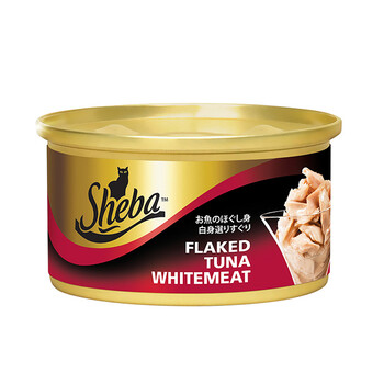 Sheba imported cat snacks tuna soup series canned food 85g