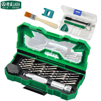 Lao a (laoa) 25-in-1 high-precision screwdriver set suitable for apple clock and laptop repair la613130
