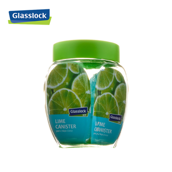 Glasslock glass bottle dust-proof and moisture-proof jar kitchen household food grain storage jar honey bottle storage jar 500ml