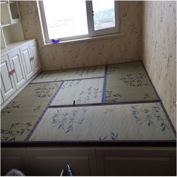 Pre-sale yingmei japanese orchid grass jacquard mat tatami mat tatami mat seat cushion tatami mattress and room floor mat tatami custom tatami straw mat tatami 30mm thickness pure jute core