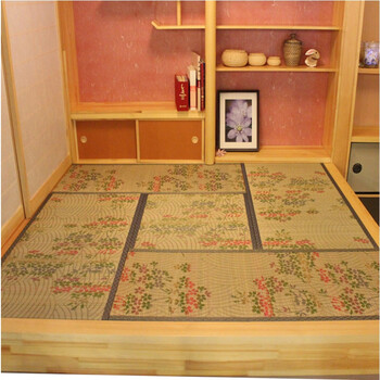 Pre-collection yingmei japanese-style cherry blossom tatami mat and room tata mat mattress tatami seat cushion tatami floor mat tatami kang mat tatami custom tatami 50mm thickness non-woven cotton coconut palm core