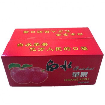 Anlvyuan exquisite gift box shaanxi baishui red fuji apple 24 pieces 80#mm about 6.5kg seasonal fruit gift box