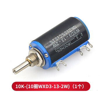Taotimeclub wxd3-13-2w precision multi-turn potentiometer 4.7k 10k 47k 10k-10 turns (1 piece)