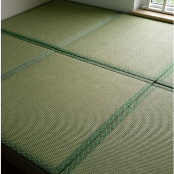 Yingmei pre-sale green rattan mat japanese style tatami mat tatami mat tatami mat tatami mattress straw mat tatami mat tatami custom 40mm thickness non-woven cotton coconut palm core