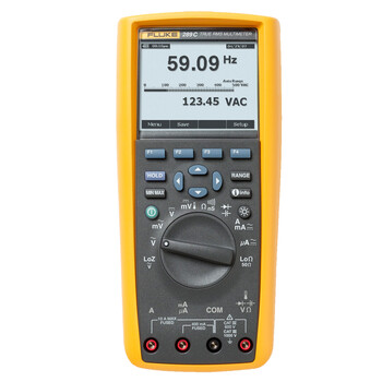 Fluke true rms electronic recording multimeter f289c